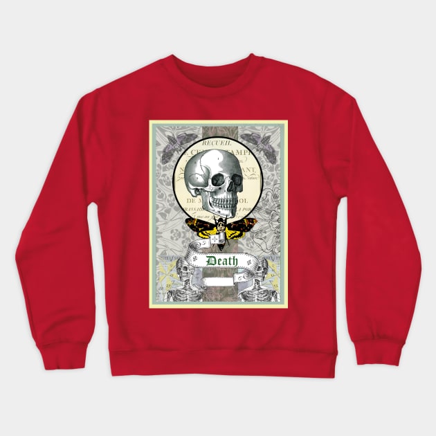 Tarot Card, Death card Crewneck Sweatshirt by White B Gifts